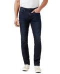 Buffalo David Bitton Men's Slim Ash Jeans, Deep Indigo Wash, 34 x 30