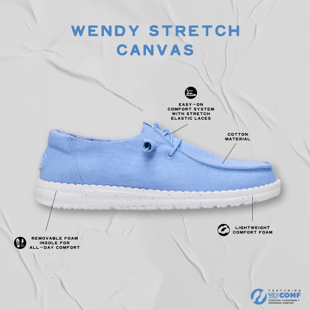 Wendy Stretch Canvas - Tourmaline Blue