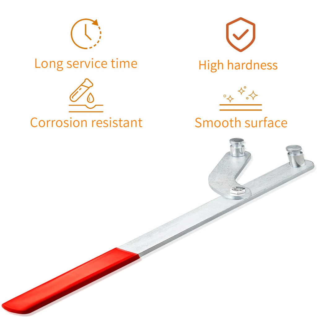 Mejiao Universal Pulley Holder Camshaft Injection Pump Cam Sprocket Holding Wrench Tool for Honda & Toyota