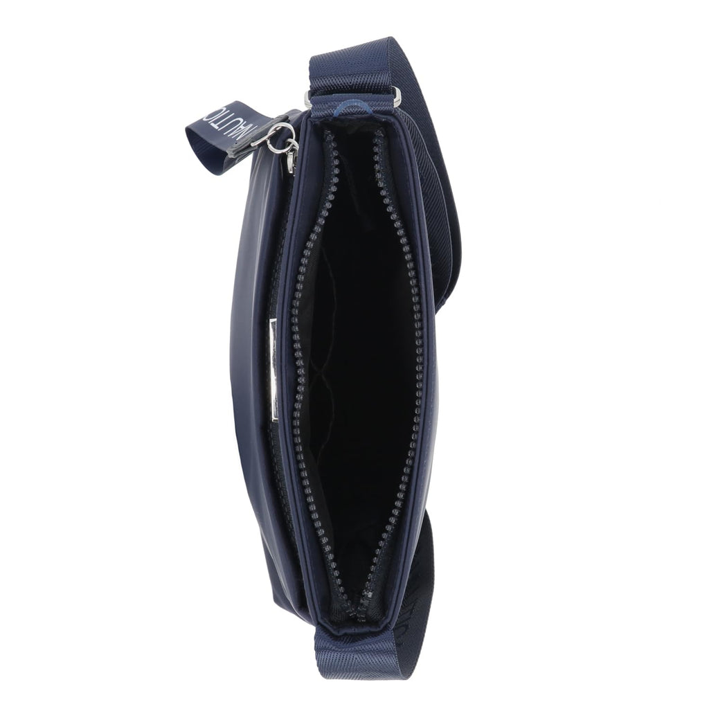 Nautica Diver Nylon Small Women's Crossbody Bag Purse with Adjustable Shoulder Strap, Indigo 2