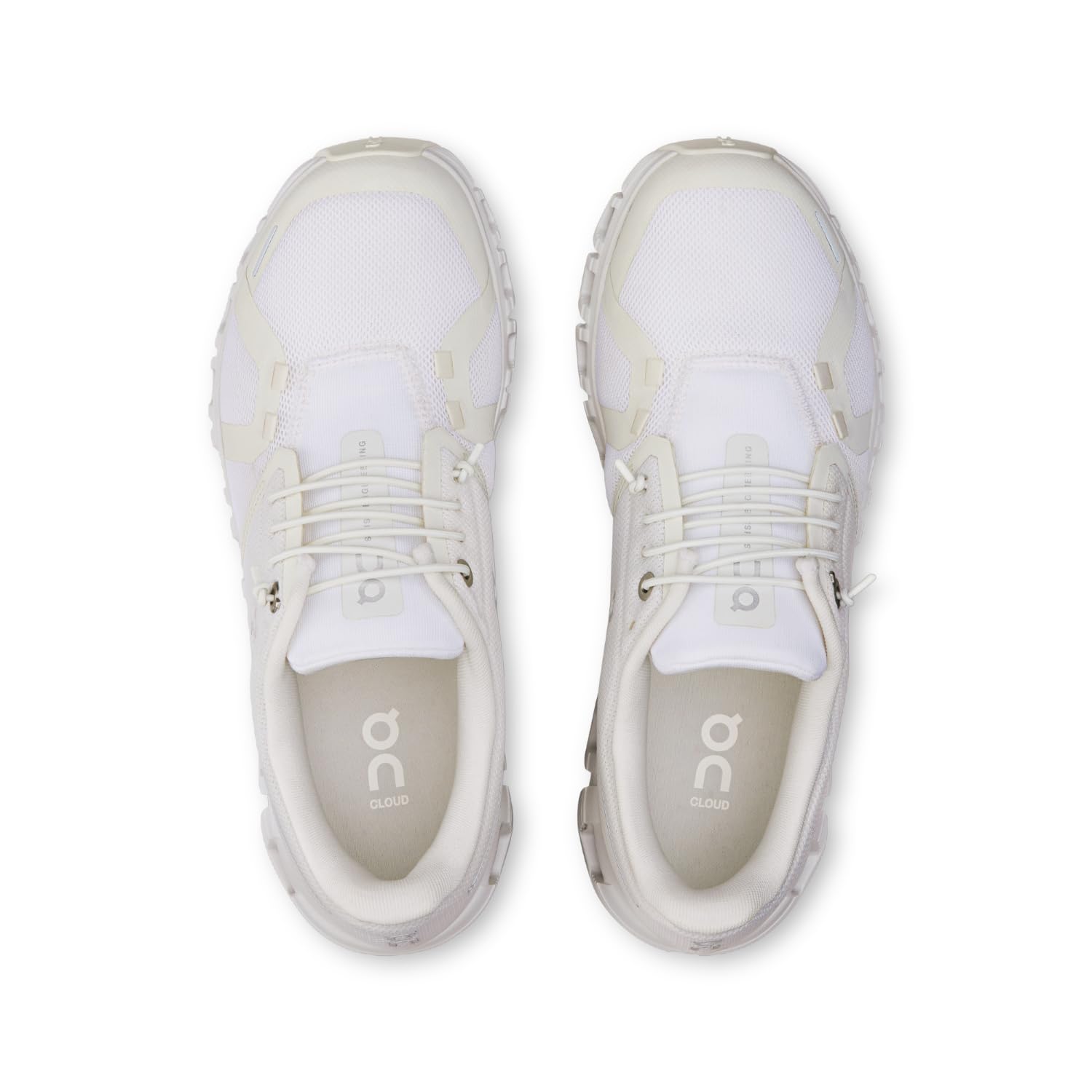 On Women's Cloud 6 Sneakers, White, 7 Medium US