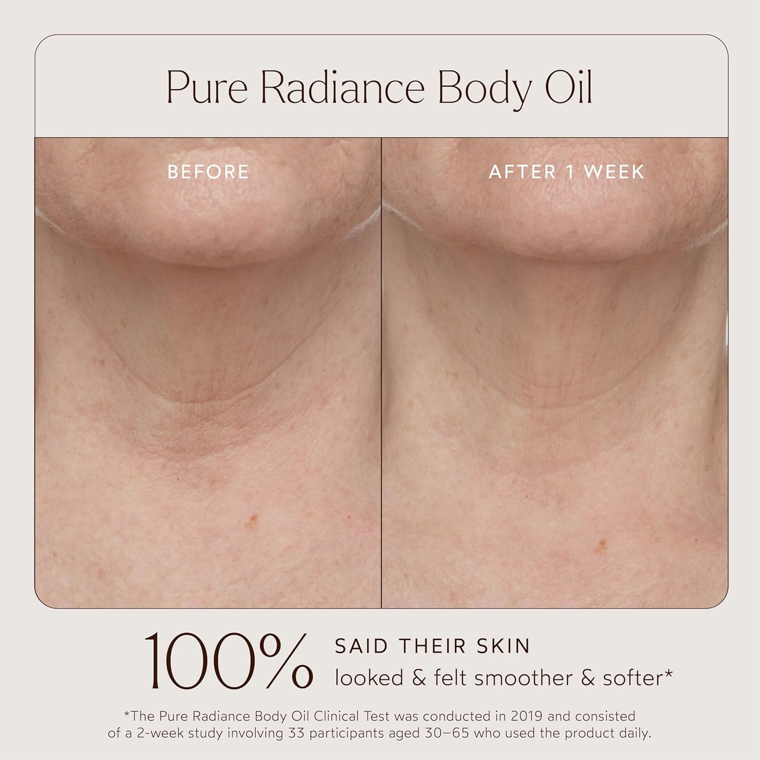 True Botanicals Pure Radiance Body Oil | Anti-Aging Body Oil for All Skin Types | Moisturize & Restore Skin Health | Dermatologist Tested, All Natural, Vegan, Clinically Proven | 3.9 fl oz | 114 ml