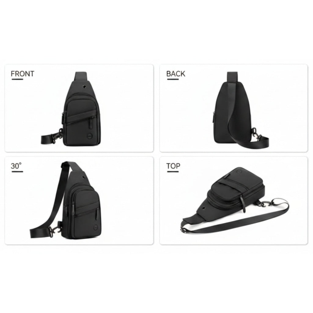 Crossbody Bags for Women Men Trendy Sling Bag Backpack Casual Chest Bag with Convertible Shoulder Strap