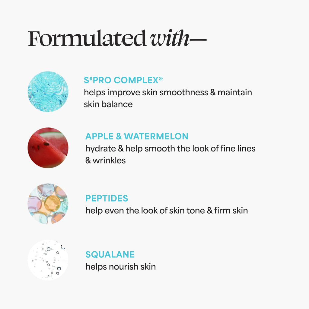 TULA Skin Care 24-7 Chrome Hydrating Day & Night Cream - Anti-Aging Moisturizer for Face, Contains Watermelon & Blueberry Extract in Chrome Packaging, 1.5 oz.