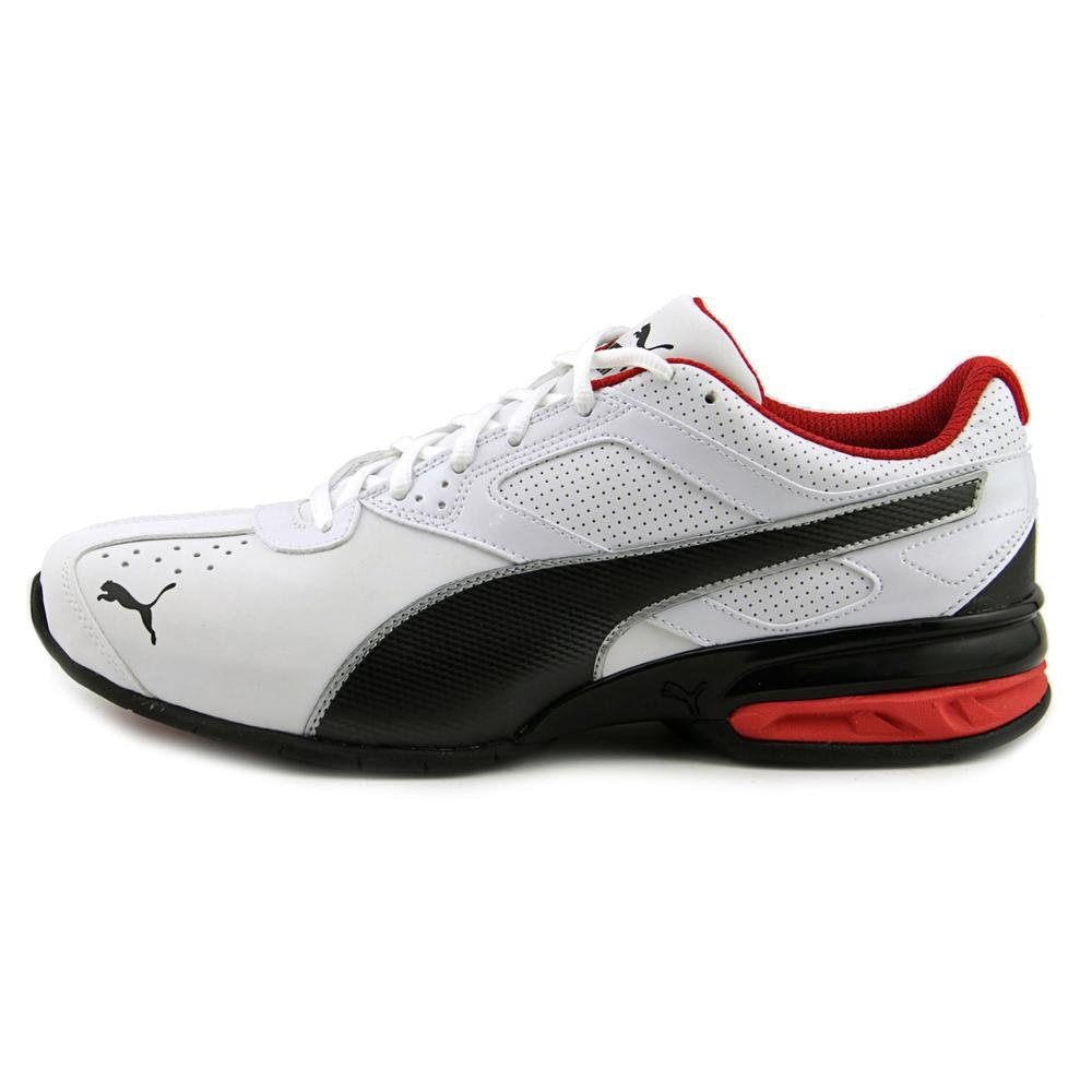 PUMA Men's Tazon 6 FM Shoes, PUMA White/Silver, 9.5 M
