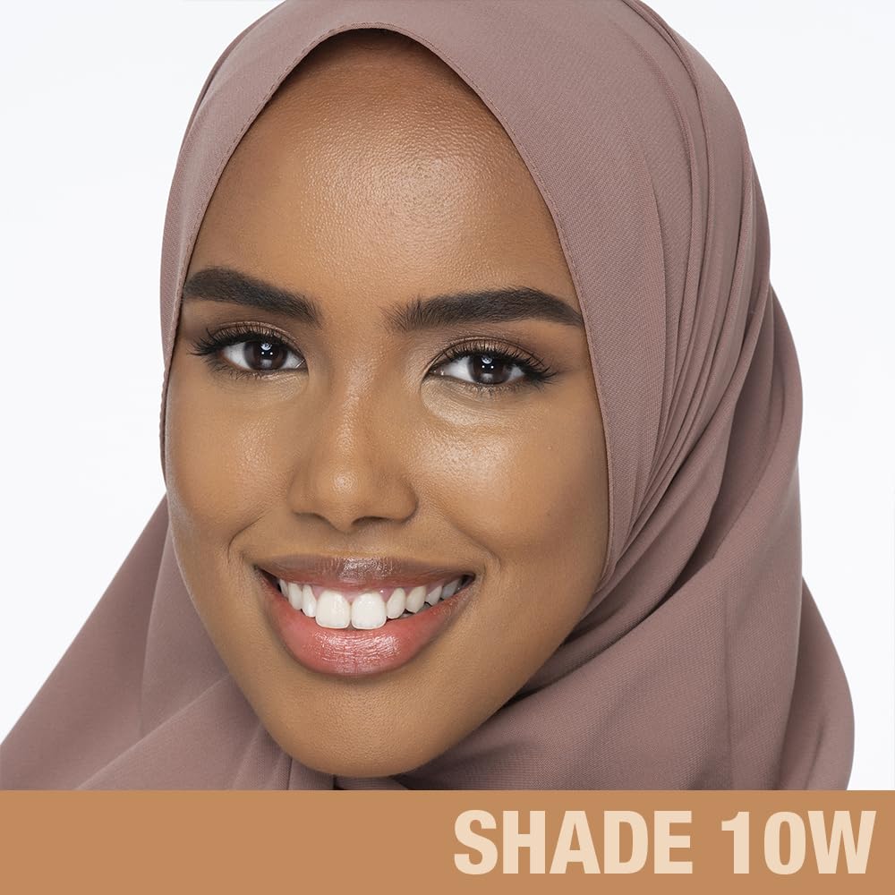 Charlotte Tilbury Beautiful Skin Medium Coverage Hydrating Foundation - Buildable Liquid Makeup for Instant Glow, Plumping Hydration & Lasting Skincare Benefits - 10 Warm
