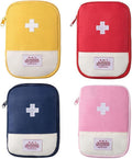 4Pcs Small Empty Travel Mini First Aid Pouch, Portable Outdoor First Aid Medical Rescue Bag Multi-Function Emergency Medicine Storage Organizer Bag Health and Household Supplies, First Aid Kits
