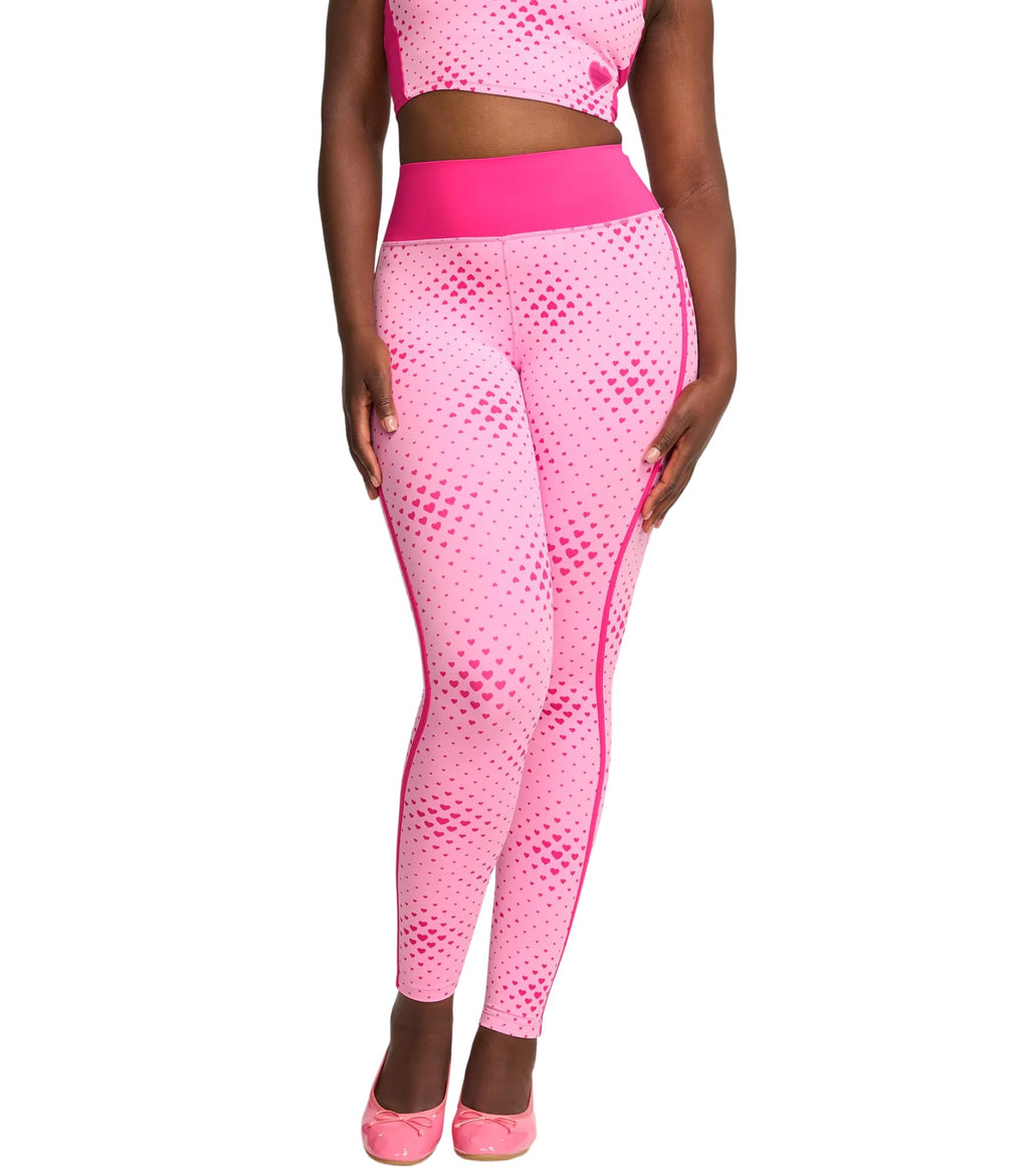 Victoria's Secret Pink | Elle Relay Leggings, Pink Hearts, M