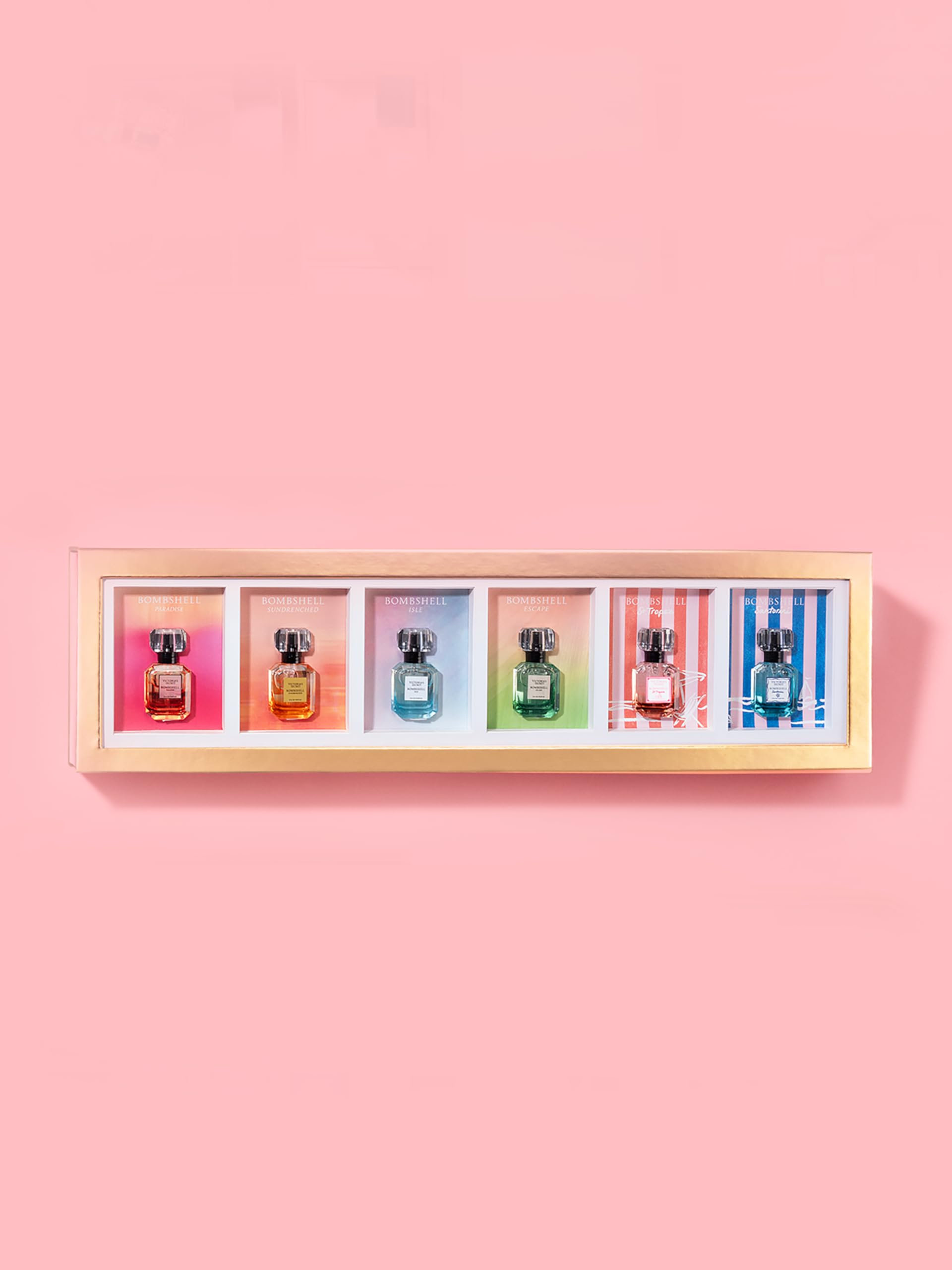 Victoria's Secret 6-Piece Bombshell Summer Favorites Mini Eau de Parfum Gift Set