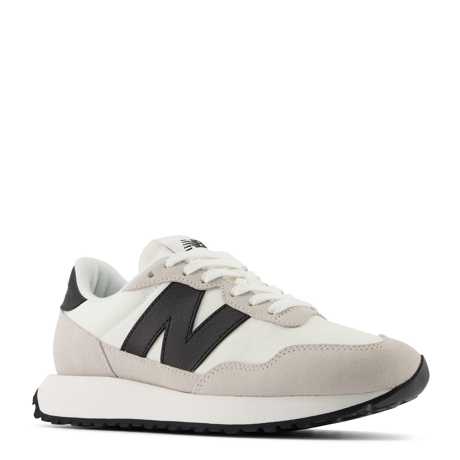 New Balance Women's 237 Sneaker, Sea Salt/Silver Birch/Black, 8 M