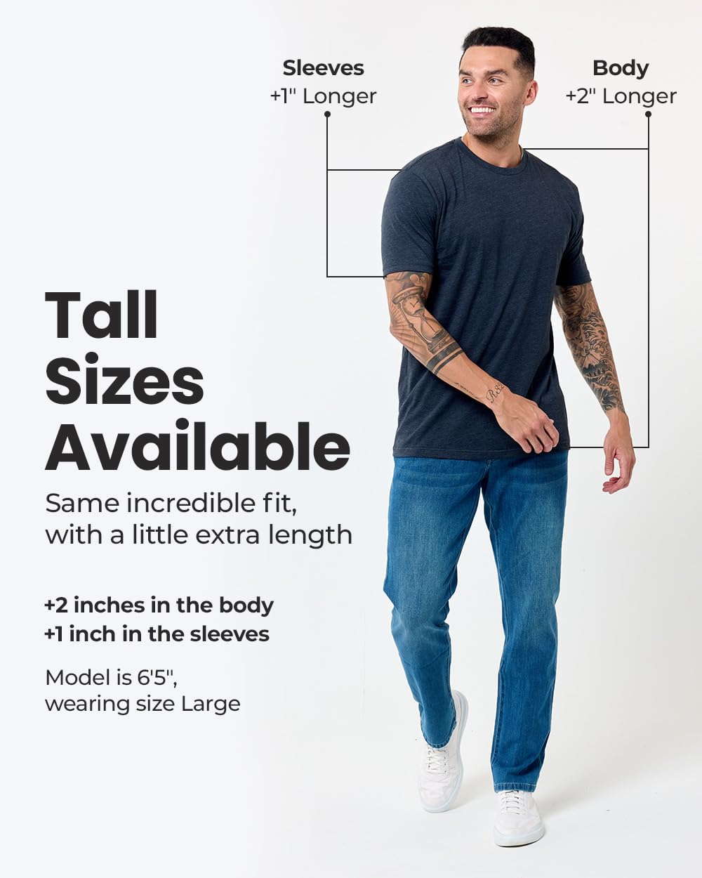 INTO THE AM Men's Plain Basic Tees - Fitted Essential Crewneck Blank T-Shirts Casual Gym Classic Short Sleeve True Fit Fashion Tshirts for Guys (Black, X-Large)