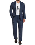 COOFANDY Mens 2 Piece Suit Slim Fit 2 Button Formal Jacket Suits Pants Set for Wedding Business Prom