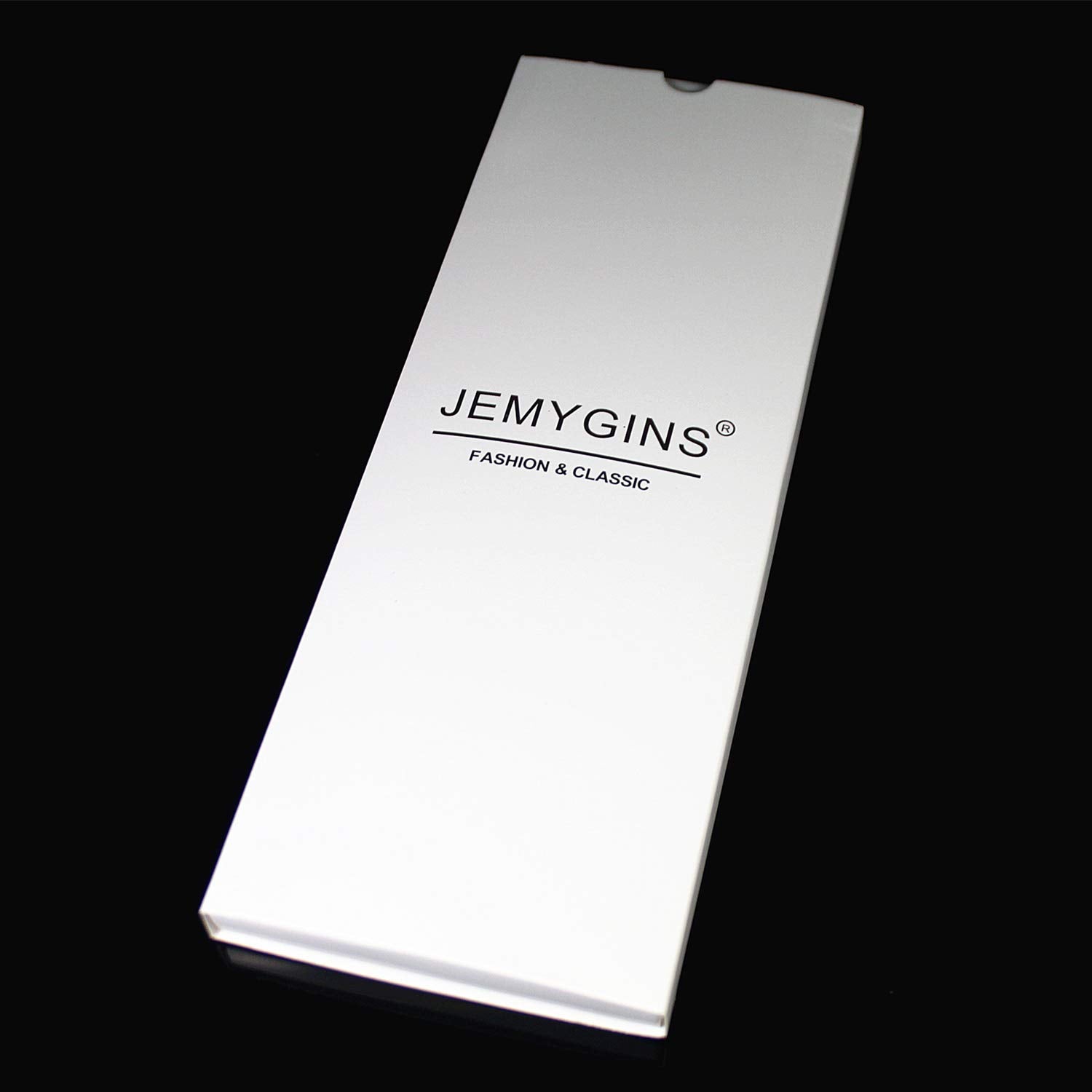 JEMYGINS Black Tie Silk Necktie for Men Business and Wedding