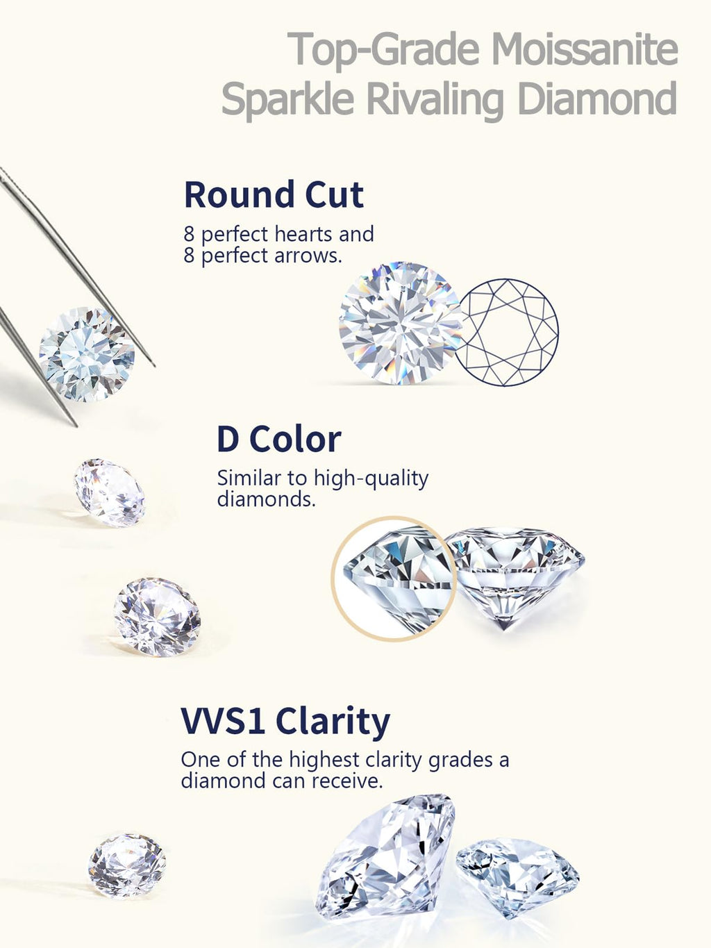 CYW Moissanite Butterfly Square Necklace for Women 925 Sterling Silver Chain Imitation Diamond Dainty Pendant Necklace