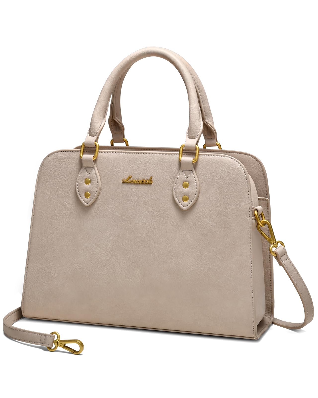 LOVEVOOK Purses and Handbags for Women, Vintage-Style PU Leather Crossbody Shoulder Bag Top Handle Satchel Tote Purse for Ladies