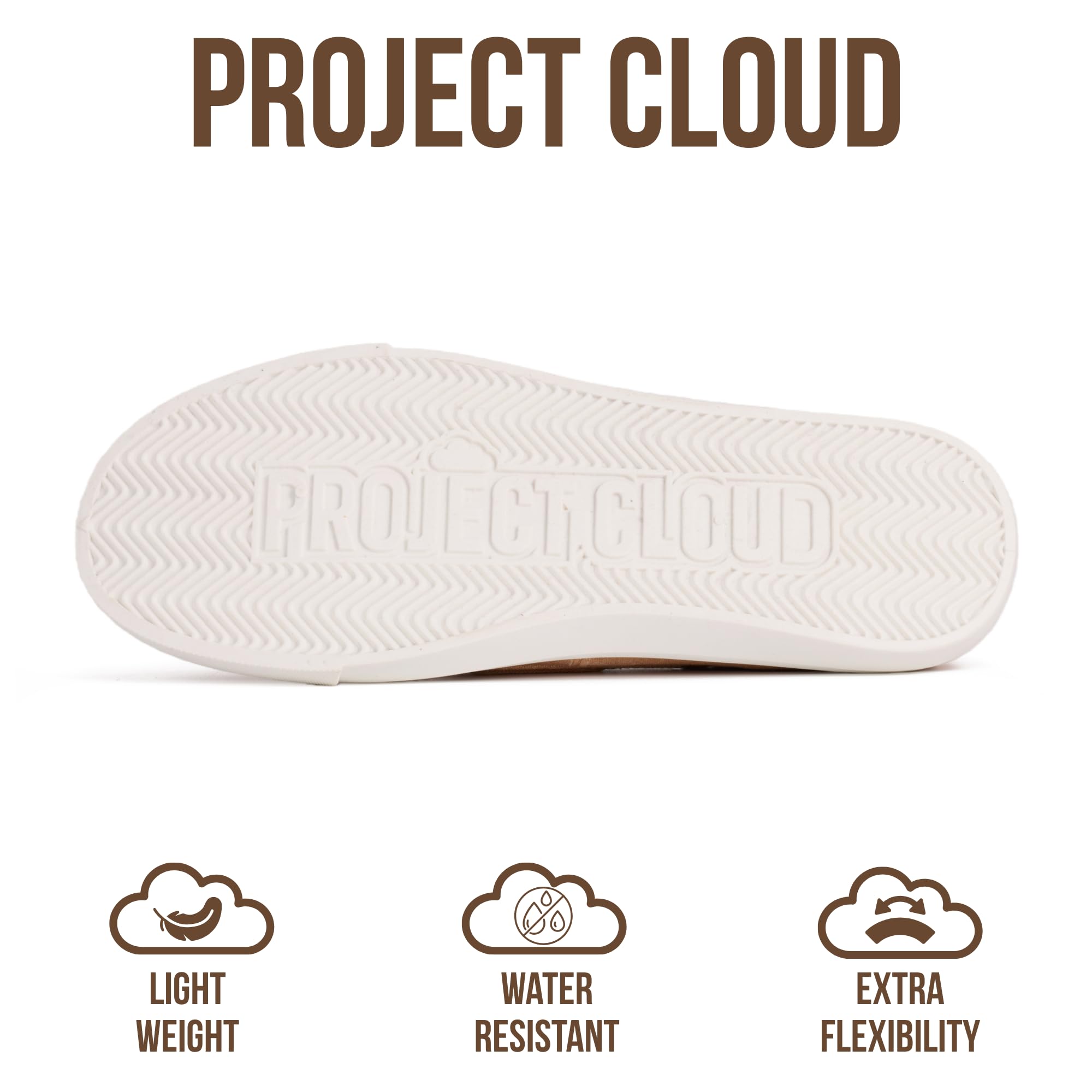 Project Cloud Canvas Sneakers for Women - Memory Foam Slip On Shoes Women Footwear - Lightweight and Non Slip Fashion Sneakers (Seasalt, TANCVS,7.5M)