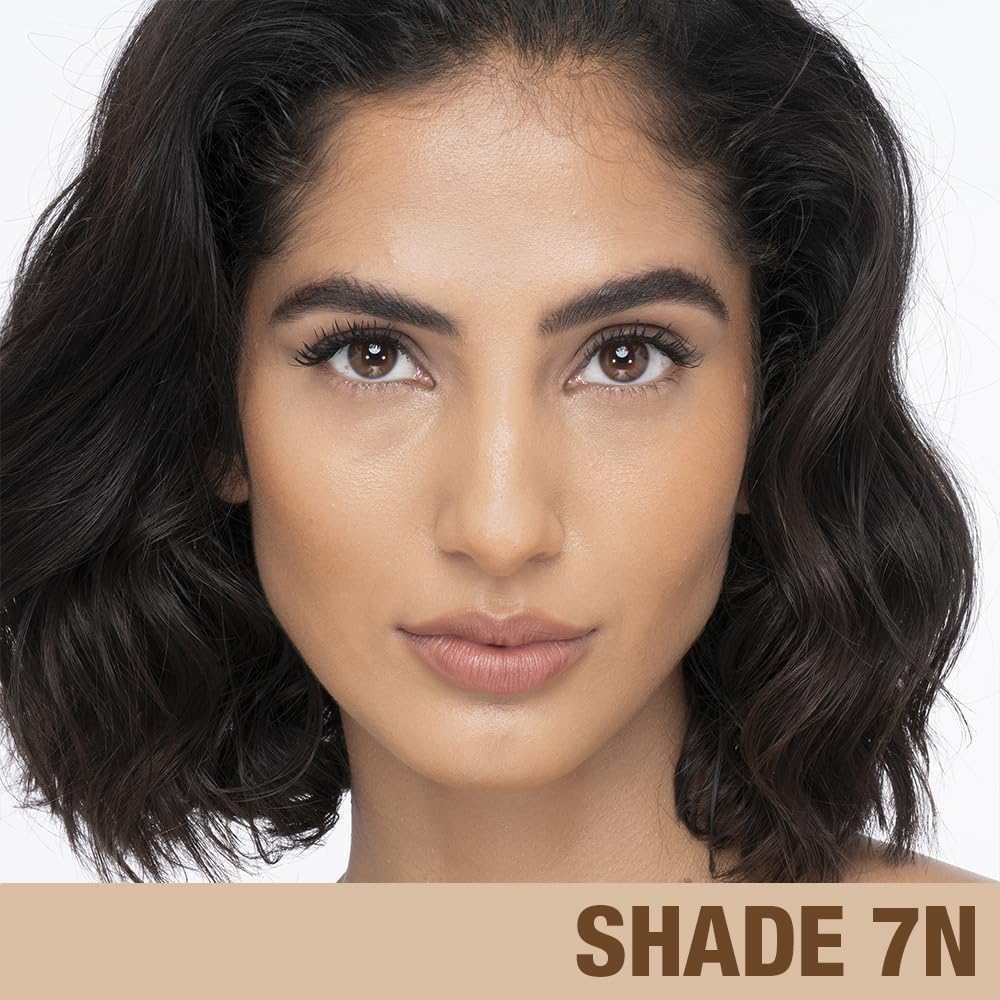 Charlotte Tilbury Beautiful Skin Medium Coverage Hydrating Foundation - Buildable Liquid Makeup for Instant Glow, Plumping Hydration & Lasting Skincare Benefits - 7 Neutral