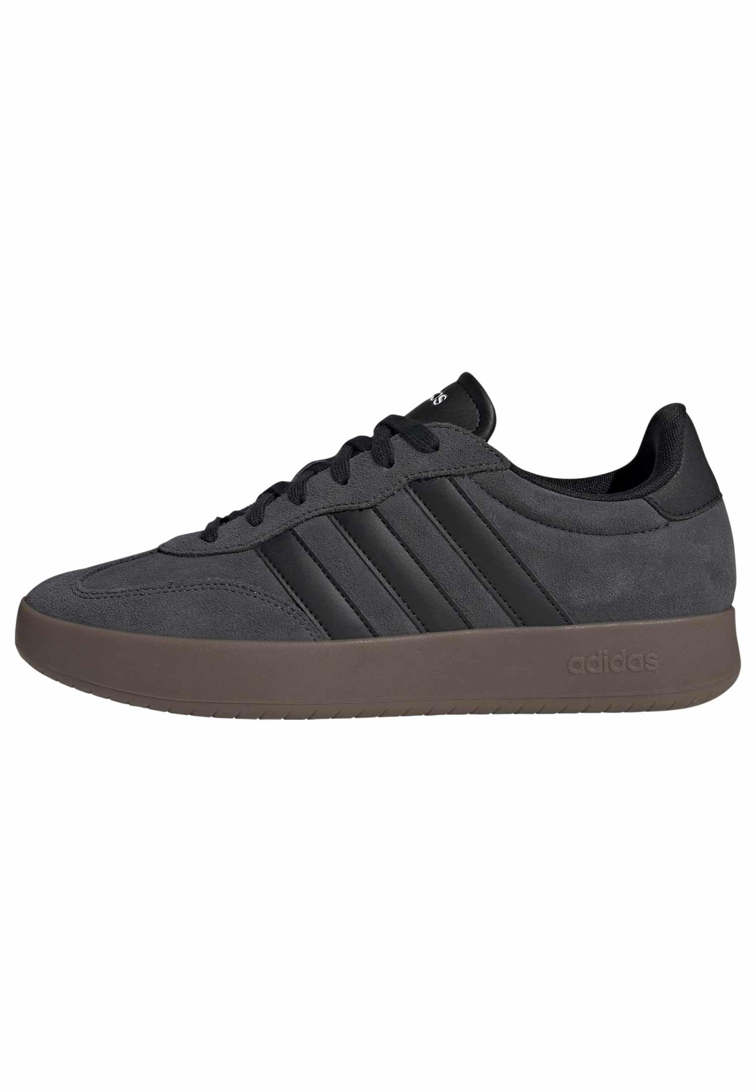 Adidas Men's Barreda, Grey/Black/Gum, 11