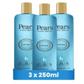Pears Pure & Gentle Body Wash with Fresh Mint Extract - Nourishing Gel Cleanser with 10x More Moisturiser *- Beauty Bath for Moisturising Care - Suitable for Men and Women - 250ml (3 Pack)