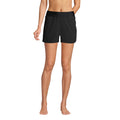 Lands' End Womens Sunshade UPF 50 3 Inch Board Shorts with Panty Black Regular 0