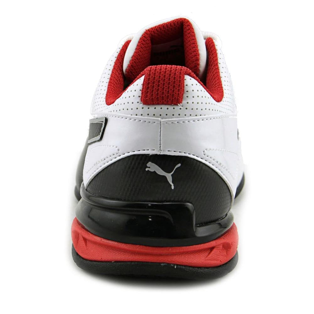 PUMA Men's Tazon 6 FM Shoes, PUMA White/Silver, 10 M