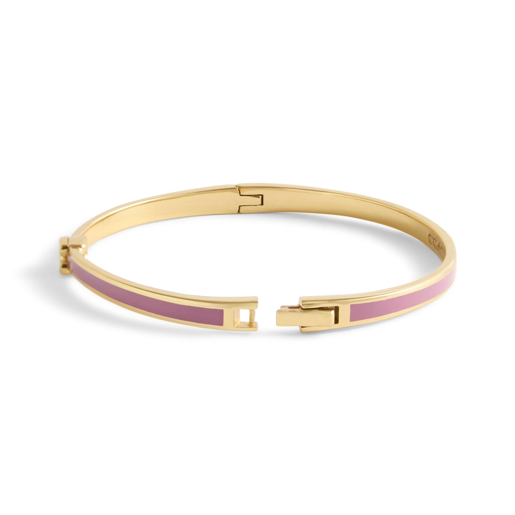 COACH Jewelry Women's Signature C Enamel Bangle Bracelet
