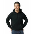 Gildan Adult Fleece Hoodie Sweatshirt, Style G18500, Multipack, Black (1-Pack), Large