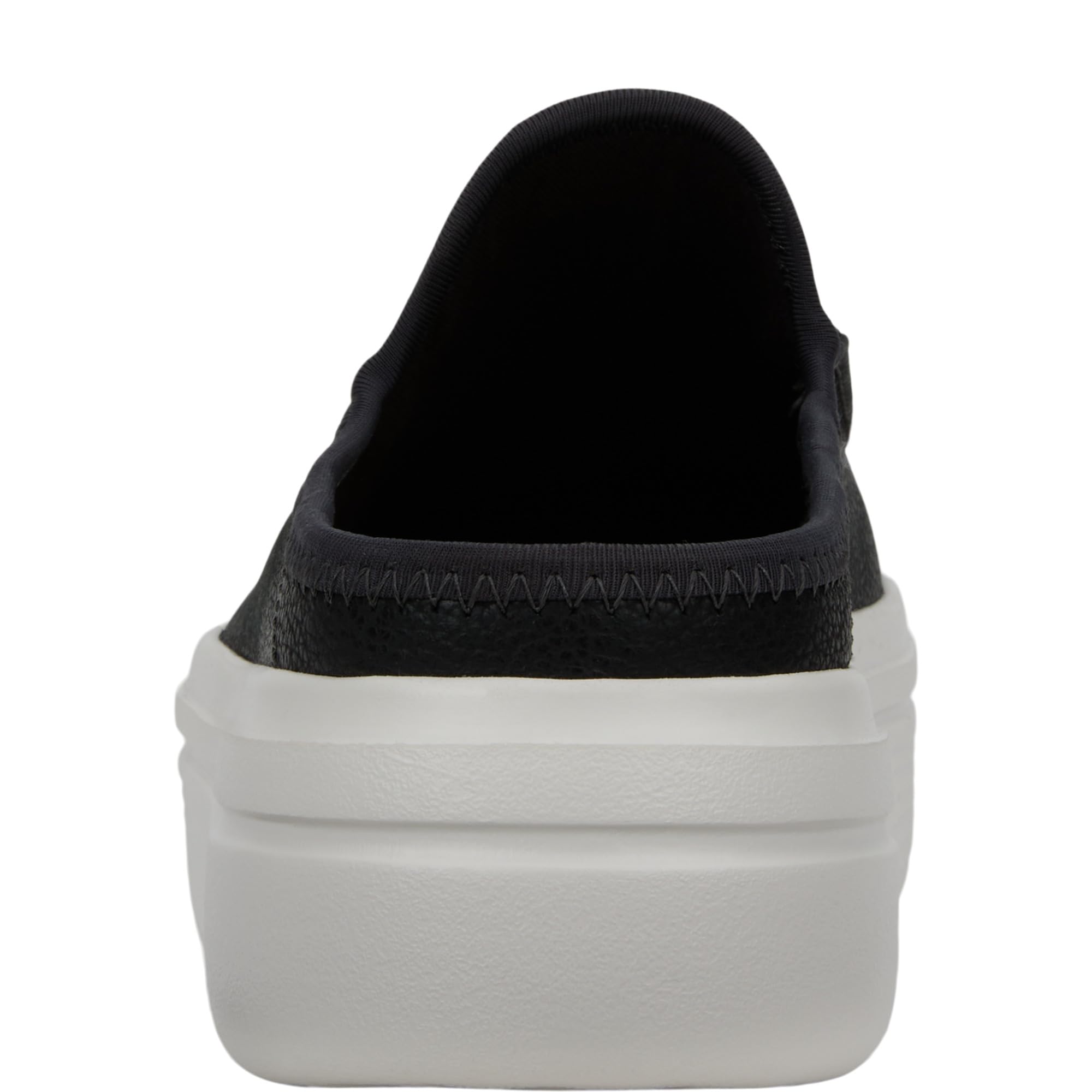 HEYDUDE Austin Lift Leather Black Size 6 | Women's Shoes | Women Slip-on Loafers | Comfortable & Light-Weight