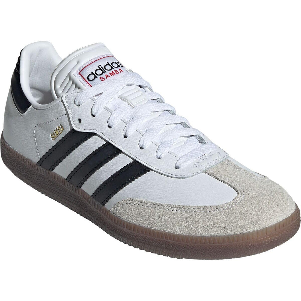 Adidas Unisex-Adult Samba Indoor, White/Black/Vivid Red, 7.5