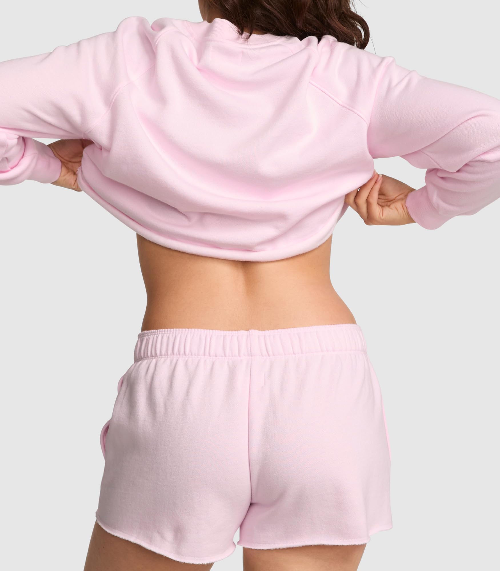 Victoria's Secret Pink | Elle Campus Fleece™ Shortie, Pink Tulip, M