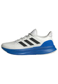 adidas Men's Ultrarun 5, Crystal White/Black/Blue, 6.5