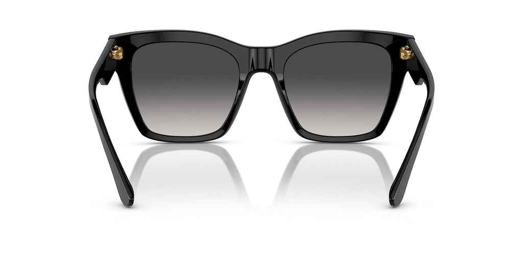 Dolce & Gabbana Womens DG4384 Black/Grey Gradient One Size One Size