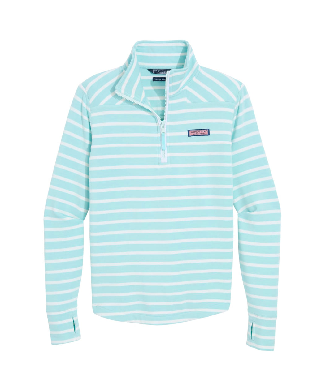 vineyard vines Dreamcloth® Striped Shep Shirt®, Shallow Sea Stripe, L
