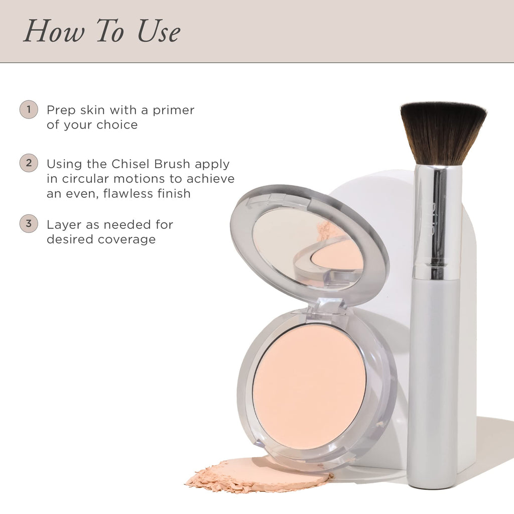 PUR Beauty 4-in-1 Pressed Mineral Makeup Powder Foundation with SPF 15 - Concealer & Finishing Compact Pressed Powder for Face - Buildable Medium to Full Coverage Foundation Powder (Bisque)