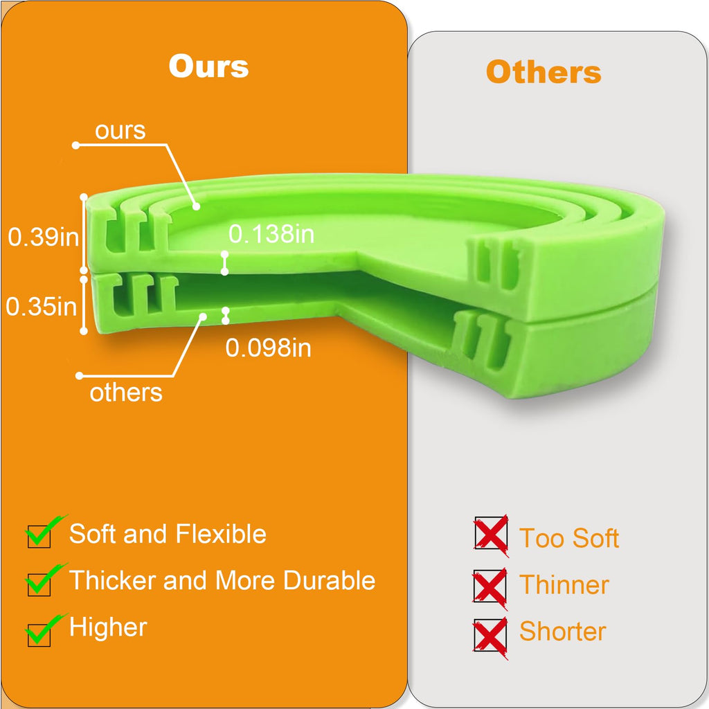 Yobbai 6 packs Pet Food Can Lids, Food Safe BPA-Free & Dishwasher Safe, Can Covers with 2 Stainless Steel Spoons, Most Standard Size Dog and Cat Can Tops