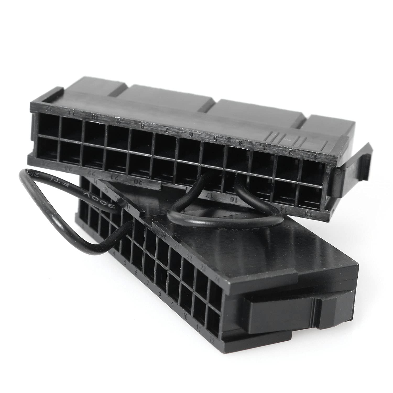SQXBK 24-Pin ATX PSU Jumper Bridge 4PCS 24-Pin ATX Power Supply Jumper Bridge Tool PSU Test Starter
