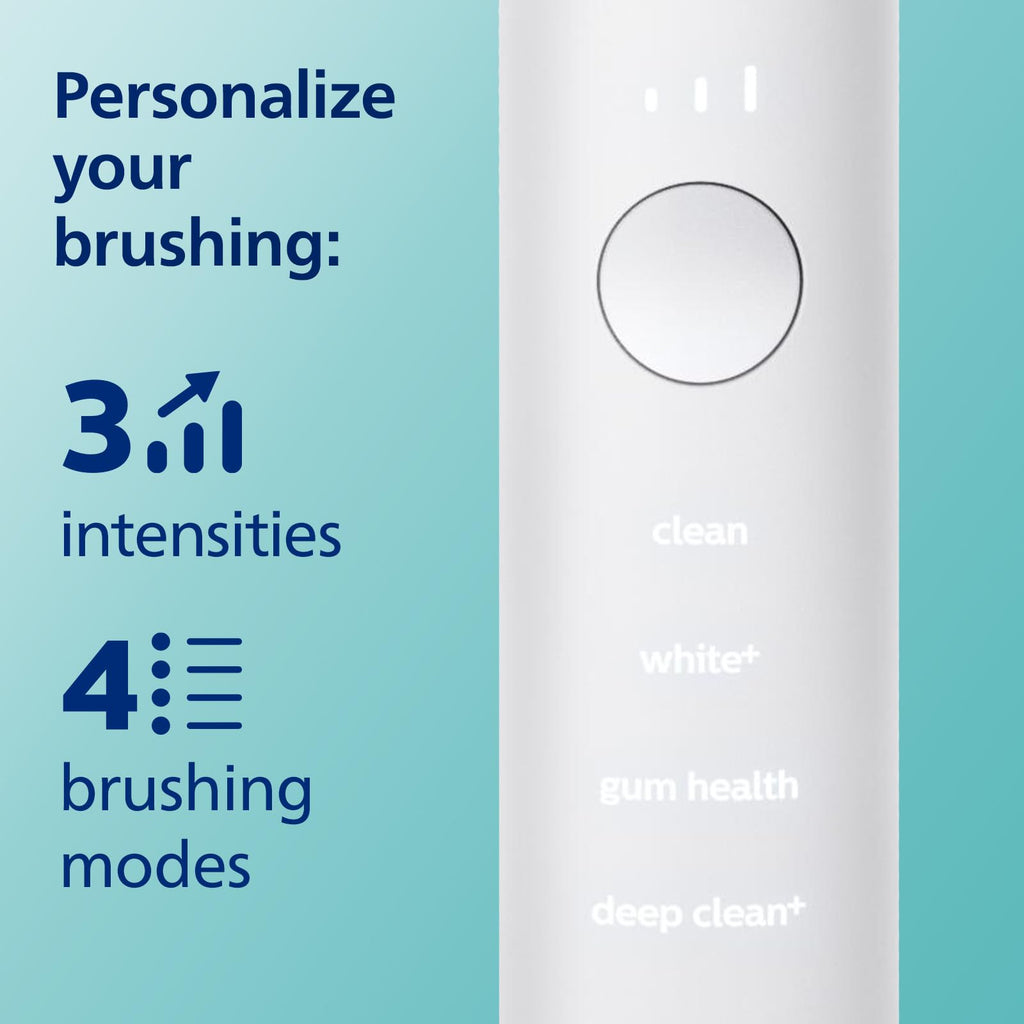 Philips Sonicare DiamondClean Connected Electric Toothbrush 2 Pack, x2 Sonic Toothbrushes, x2 Charging Travel Cases, x2 A3 Brush Heads, 12 Brushing Settings, (Black and Rose Gold) Model HX9912/71
