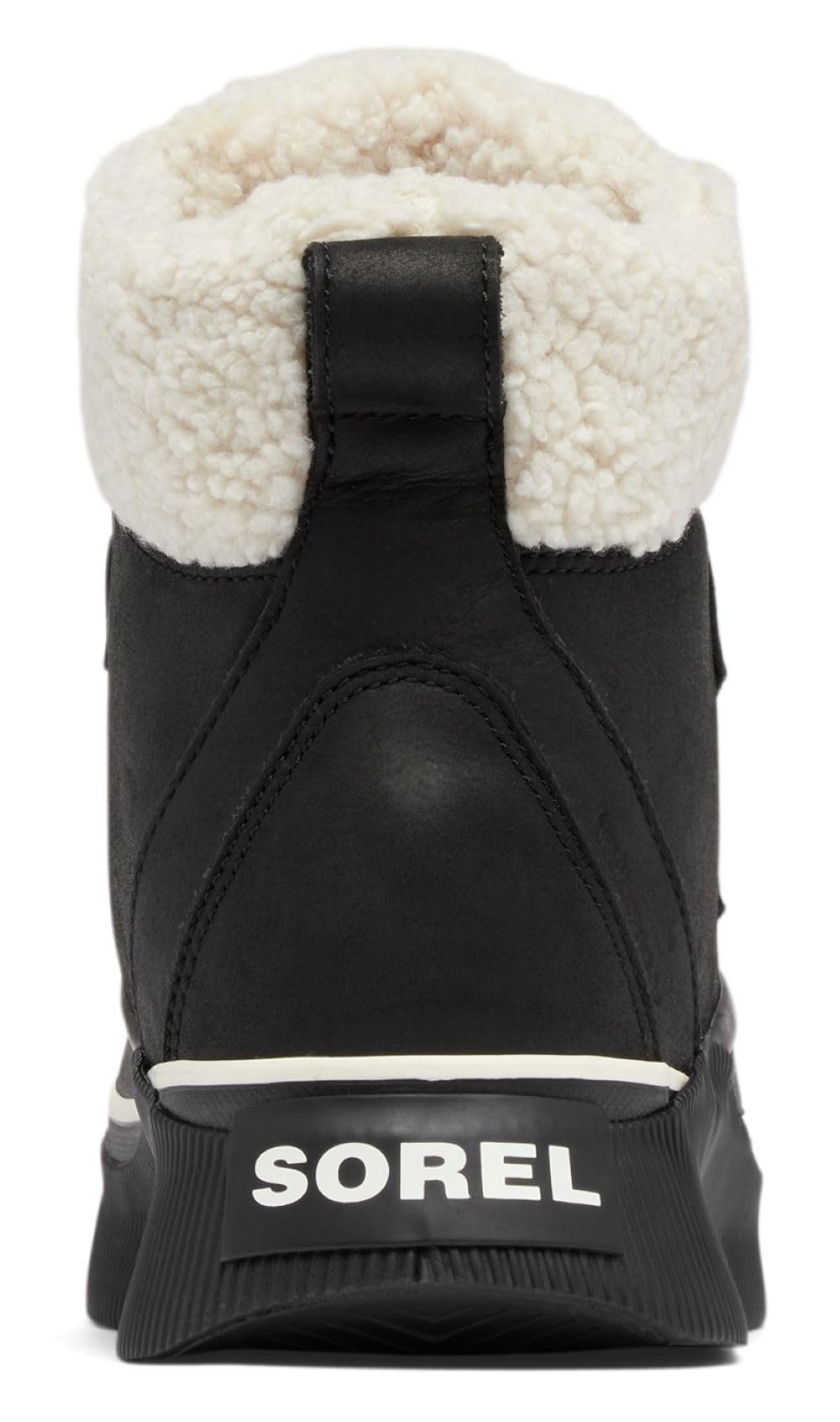 SOREL Women's Out N About lV Chillz Waterproof Boot - Black, Chalk - 8