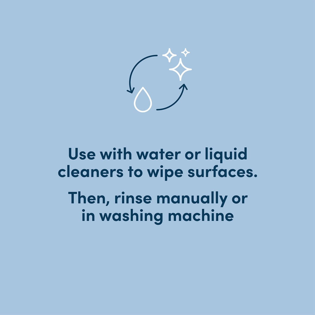 Amazon Aware All Purpose Cleaning Cloth, 8 Count, Pack of 1 Green, 13 x 15 Inch