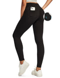 IUGA Butt Lifting Jeans for Women Stretchy High Waisted Skinny Women Jeans Trendy Jeggings Tummy Control with Pockets Black