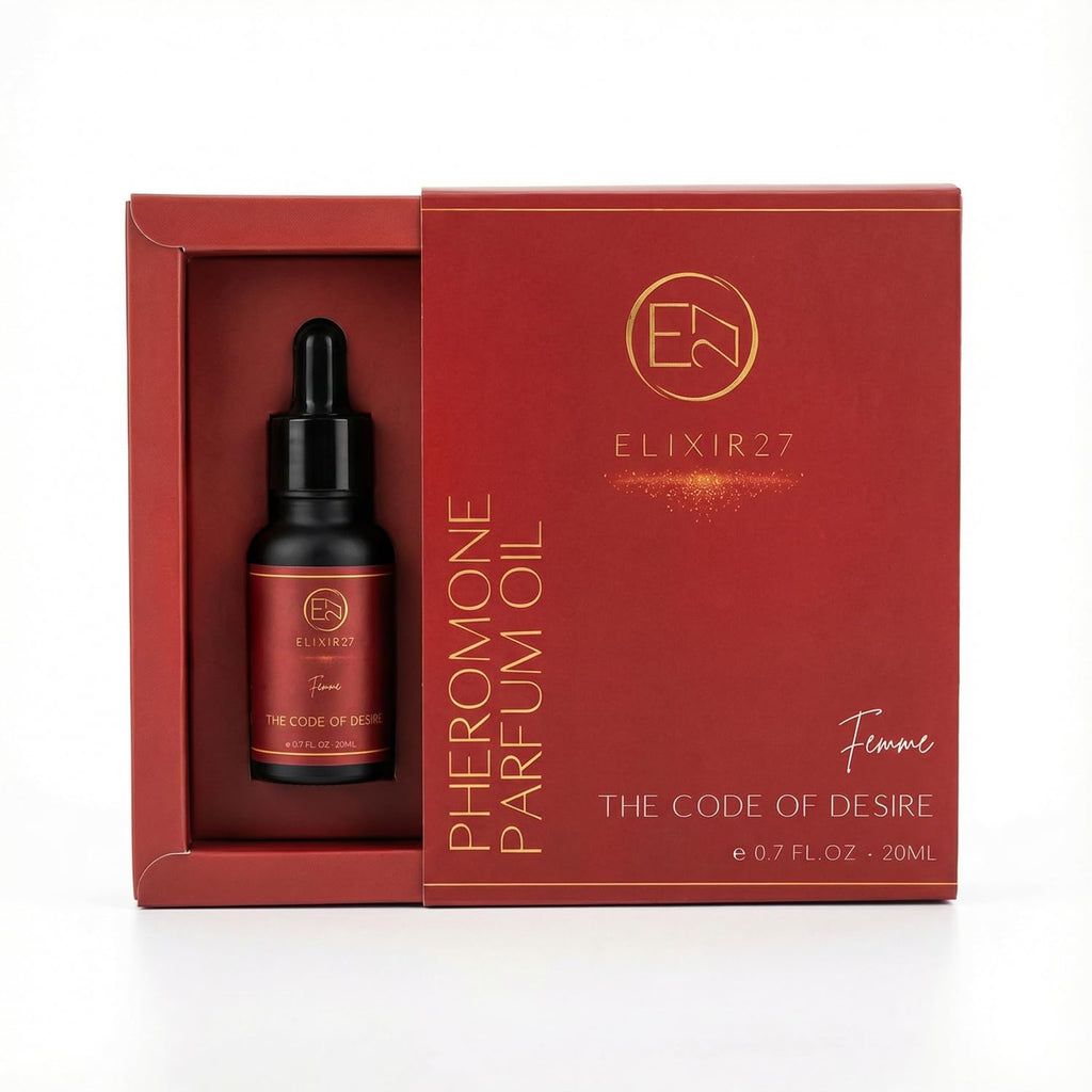 ELIXIR27 Pheromones Perfume Oil for Women Luxury Feminine Fragrance Oil, Long-Lasting Scent with Raspberry, Jasmine & Vanilla Notes