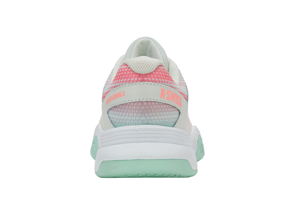 K-Swiss Women's Court Express Pickleball Shoe, Ice/White/Honeydew, 6 M