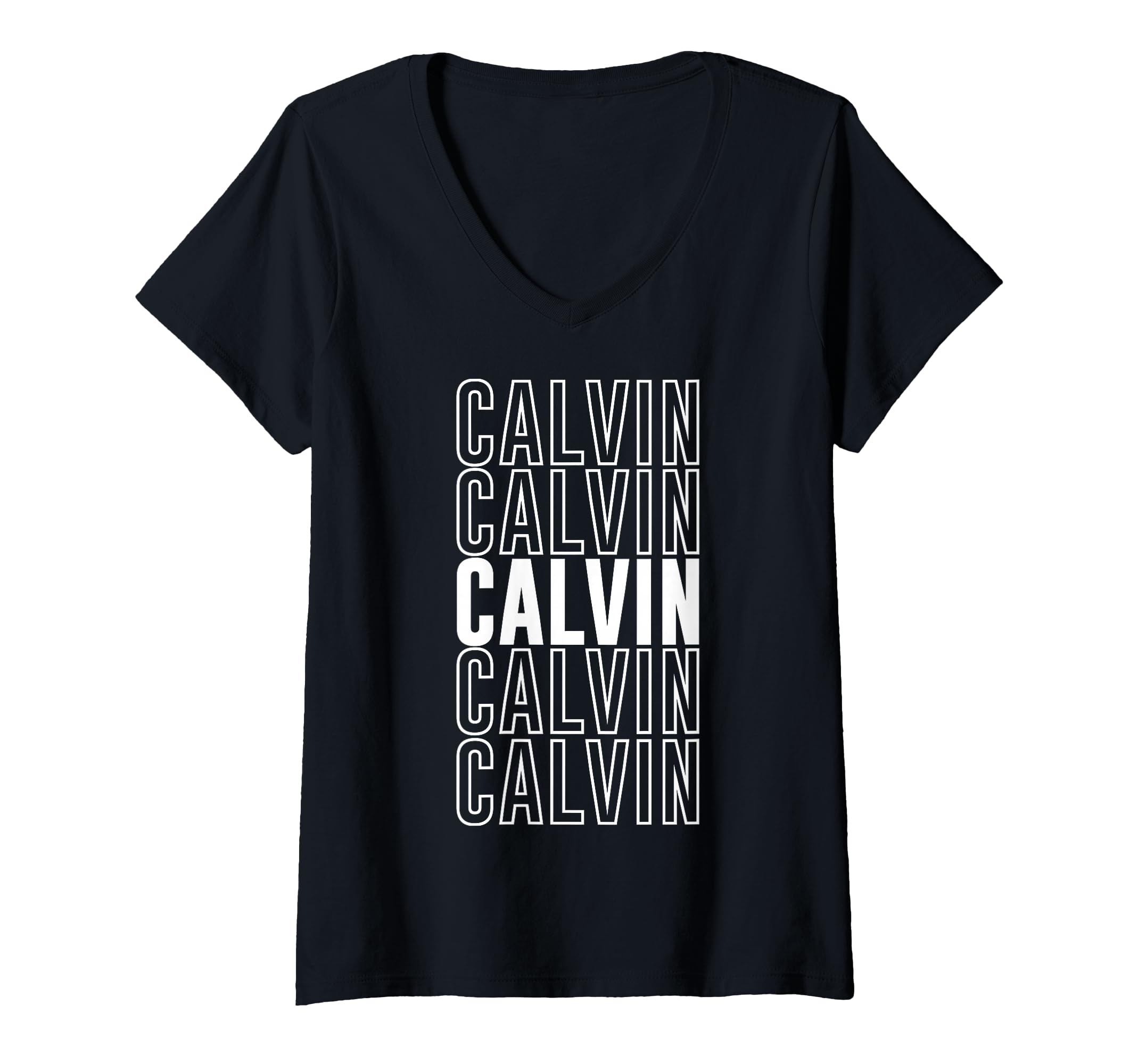Womens Calvin V-Neck T-Shirt