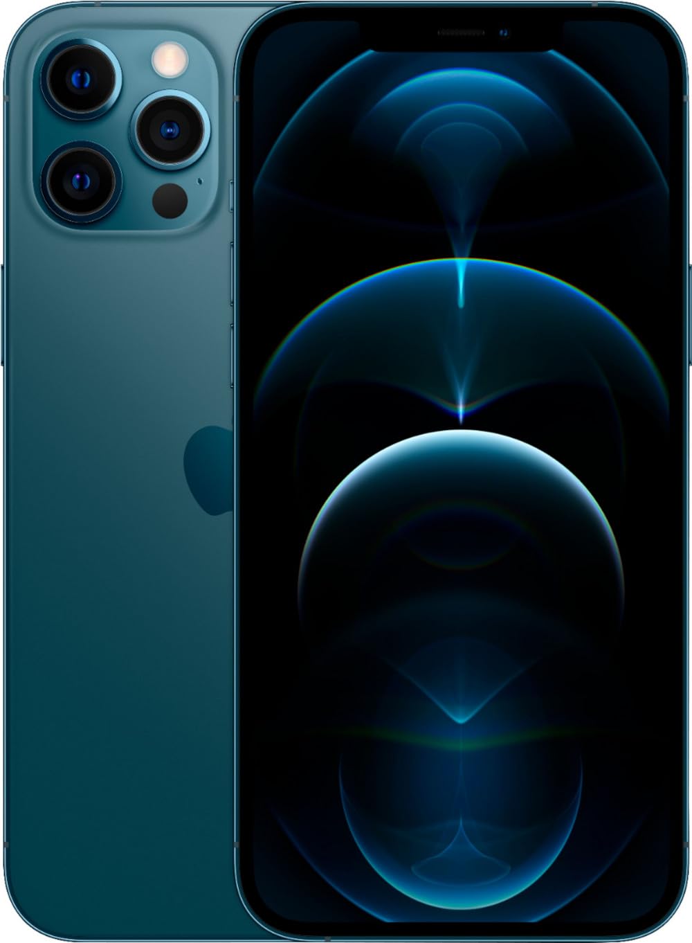 Apple iPhone 12 Pro Max 5G, US Version, 256GB, Pacific Blue for AT&T (Renewed)