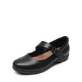 DREAM PAIRS Womens Ballet Mary Jane Flats, Comfortable Business Office Dress Shoes for Women Dressy and Work with Ankle Strap,Size 6,Black,SDFA2407W