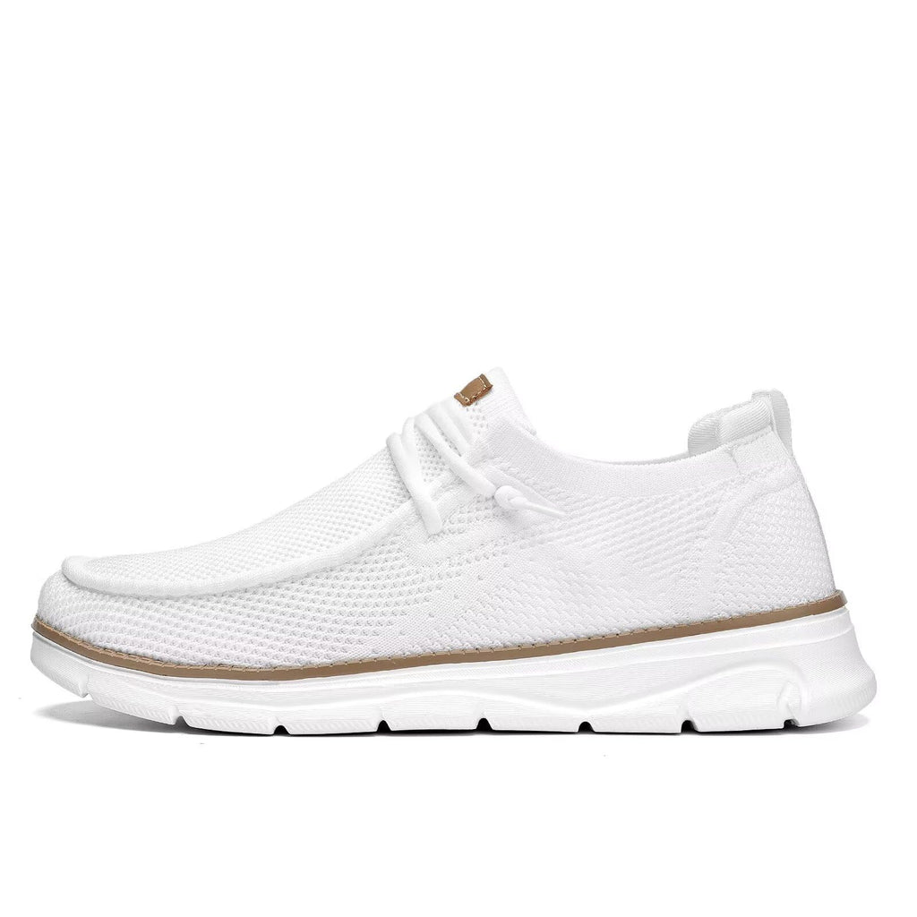 Mens Slip-on Loafers Comfortable Boat Shoes Casual Walking Sneakers Mesh Business Oxfords Work Lightweight Soft Sole