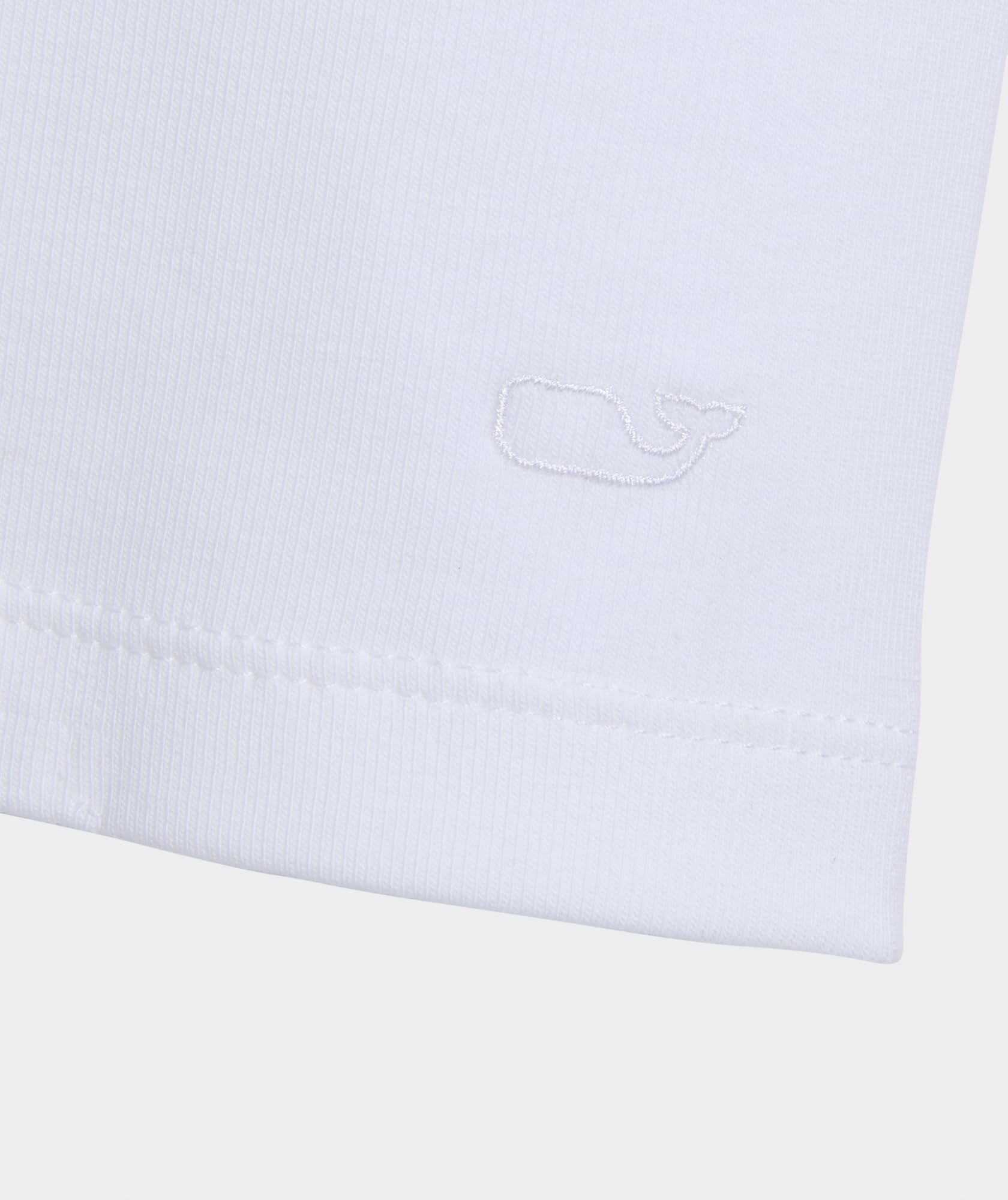 vineyard vines Deluxe Layering Tank, White Cap, M