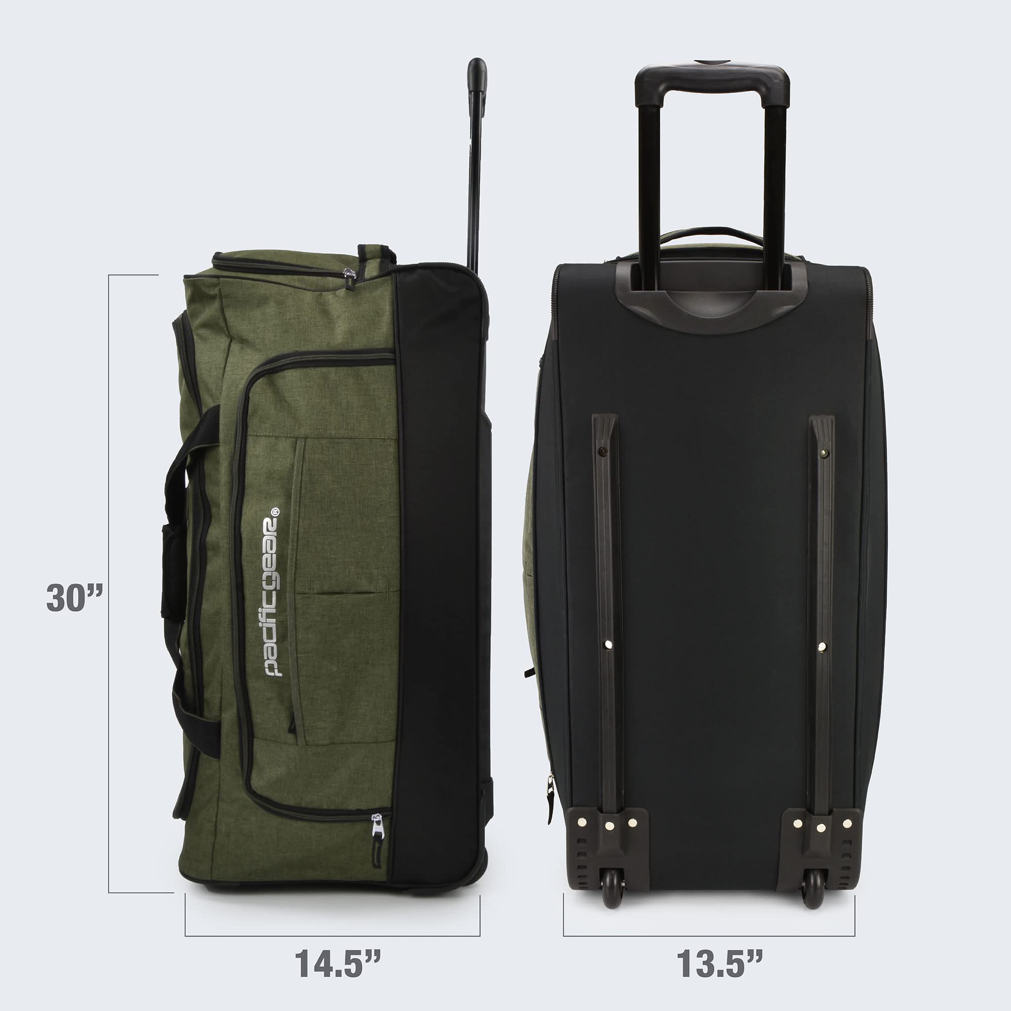 Pacific Gear Duffel Bag with Rolling Wheels