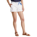 vineyard vines Women’s 5 Inch Herringbone Every Day Shorts, White Cap, 8
