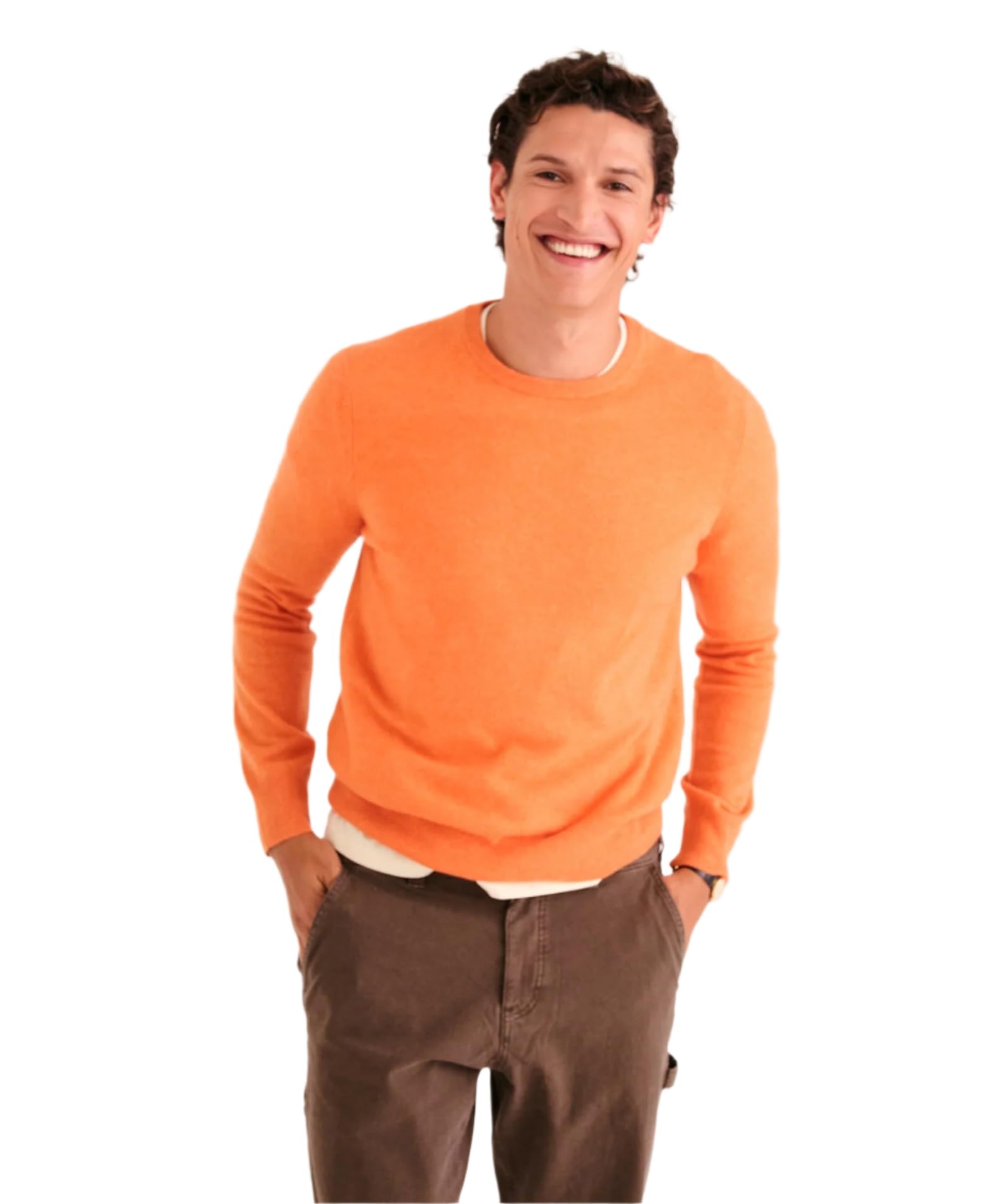 NAADAM Men's Original 100% Pure Cashmere Crewneck Pullover Sweater